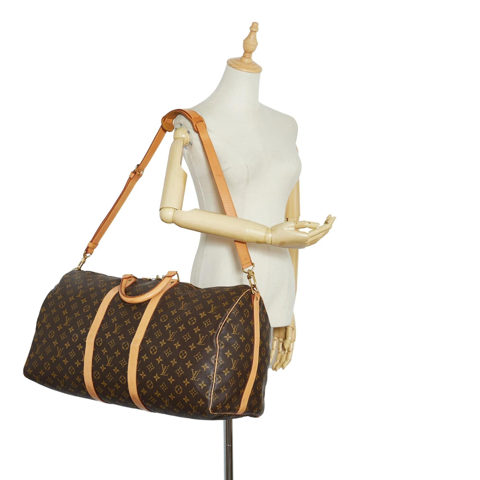 Trendy Inspired Louis Vuitton Keepall Bandoulière 55 Monogram Canvas