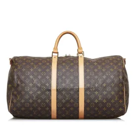Trendy Inspired Louis Vuitton Keepall Bandoulière 55 Monogram Canvas