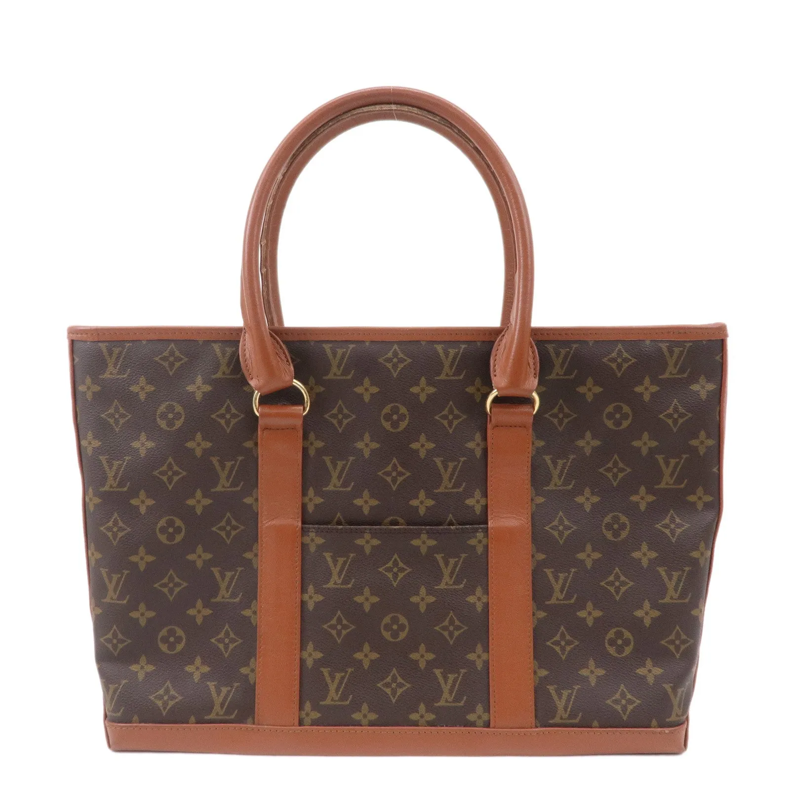 Trendy Inspired Louis Vuitton Monogram Weekend Pm Shoulder Bag Brown M42425