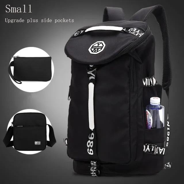 Unisex Polyester Backpack for Fitness, Hiking, Light Adventure, 20-35 L
