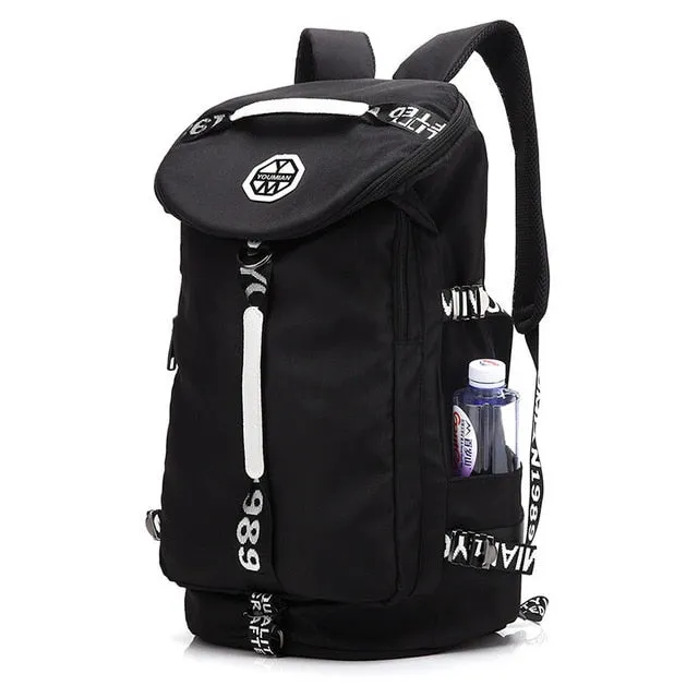 Unisex Polyester Backpack for Fitness, Hiking, Light Adventure, 20-35 L