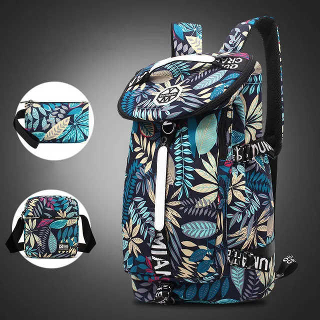 Unisex Polyester Backpack for Fitness, Hiking, Light Adventure, 20-35 L