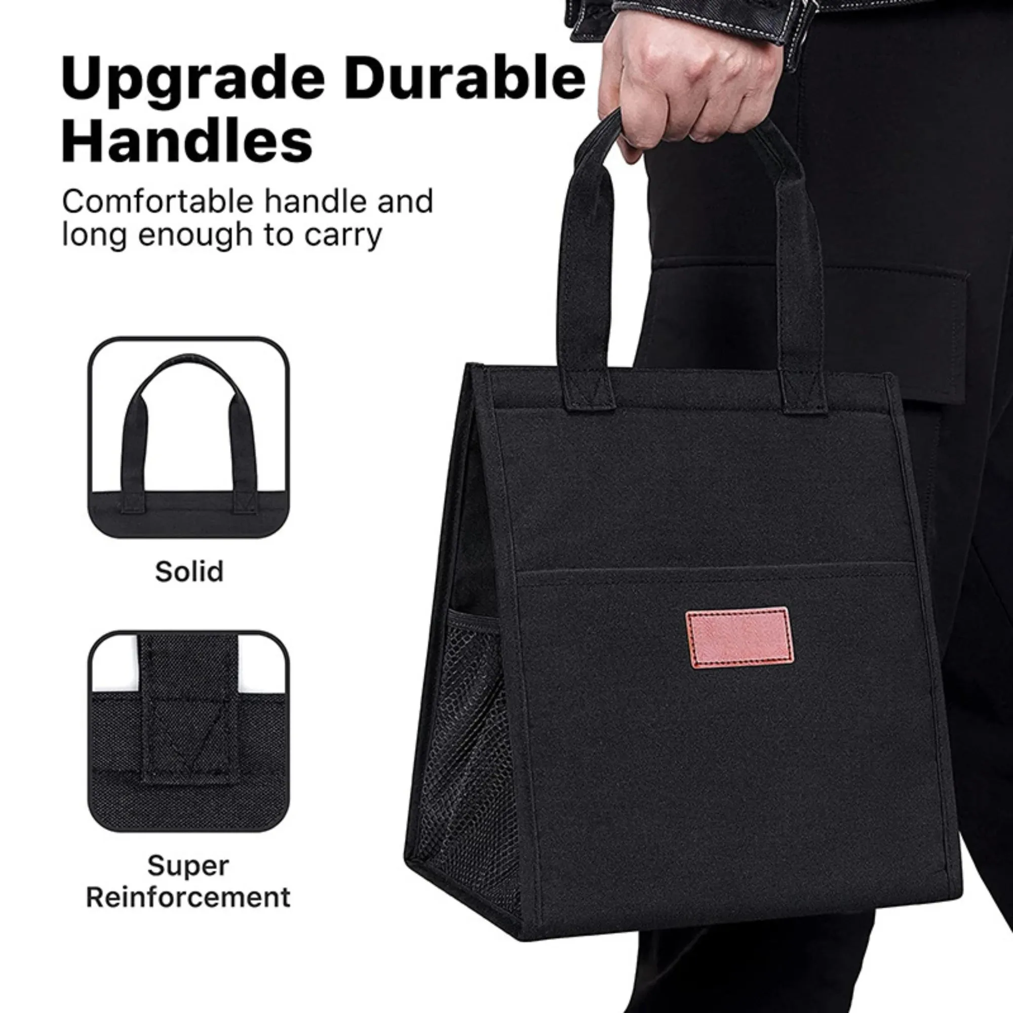 UrbanEase Chic Insulated Lunch Tote