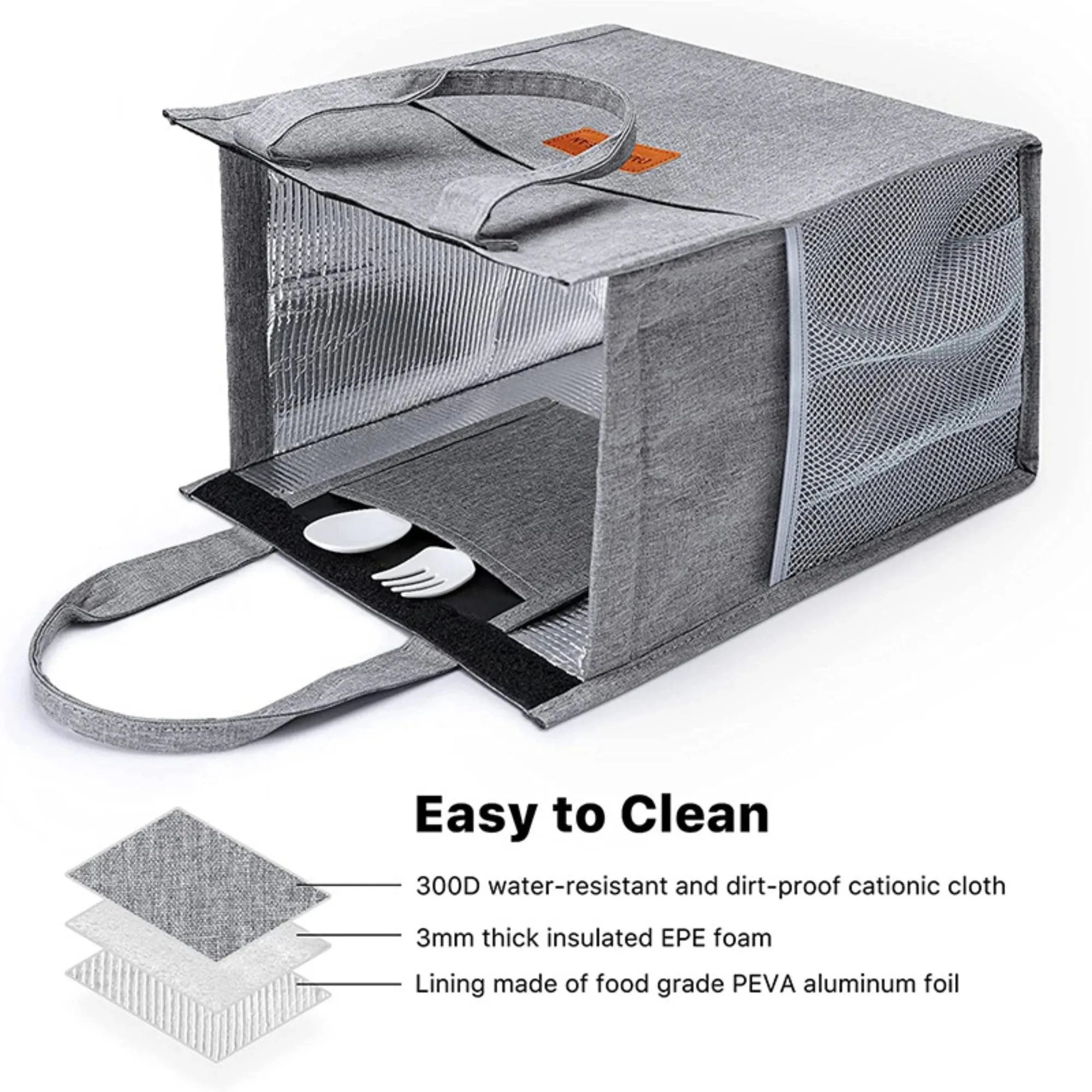 UrbanEase Chic Insulated Lunch Tote