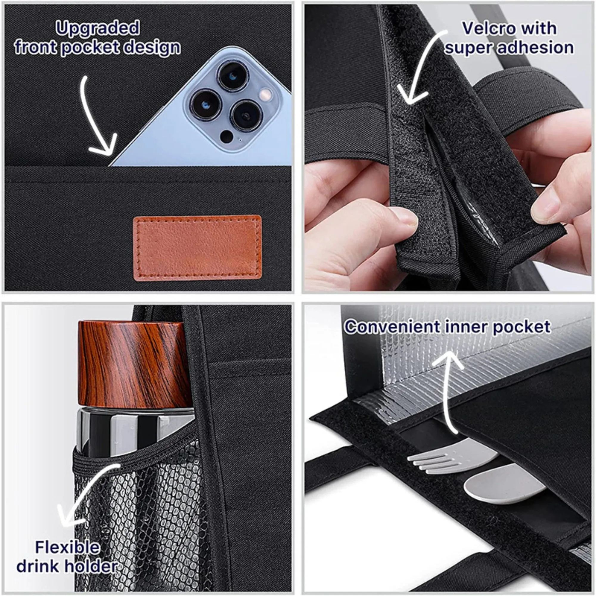 UrbanEase Chic Insulated Lunch Tote