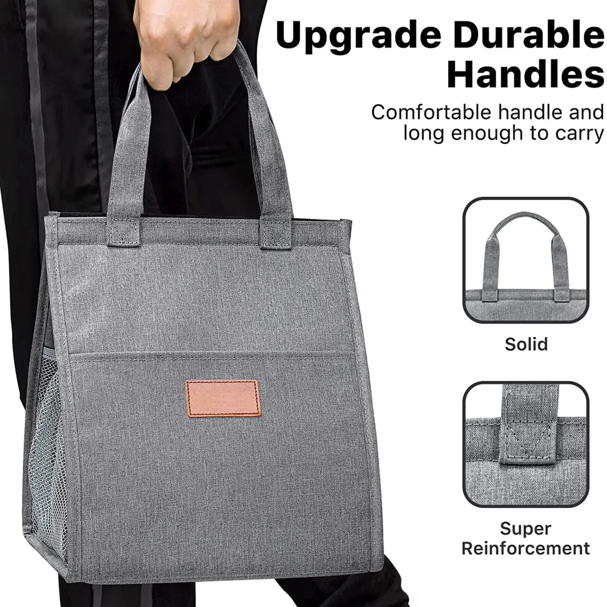 UrbanEase Chic Insulated Lunch Tote