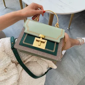 Vintage Shoulder Messenger Tote Bag