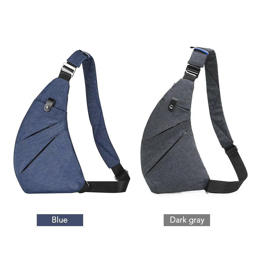 Waterproof Sling Bag Ultra Light Crossbody Pack with Adjustable Shoulder Strap Anti-theft Shoulder Daypack for Outdoor Sports Hiking Cycling Mountaineering Travelling